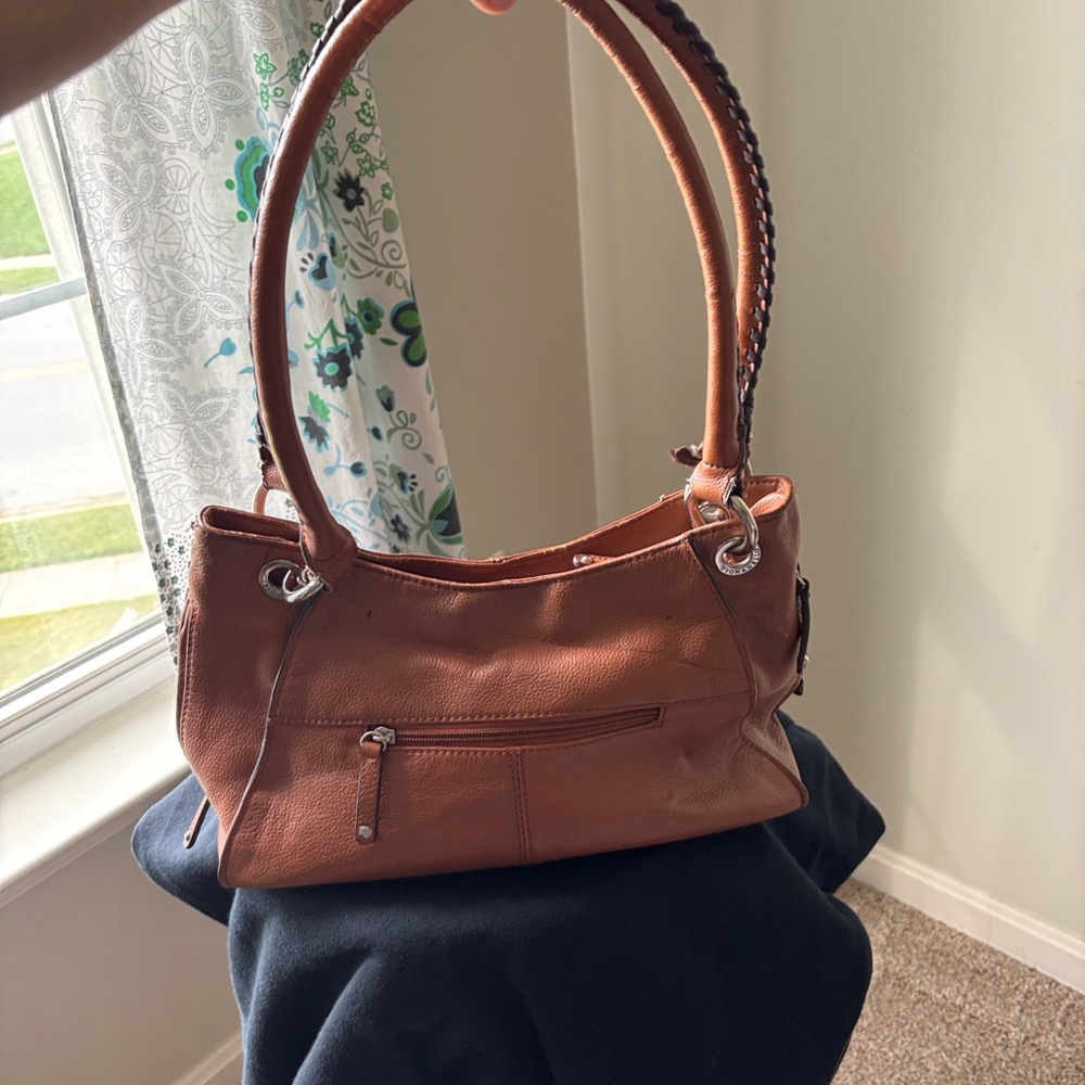 Tignanello Tan Leather Accent
